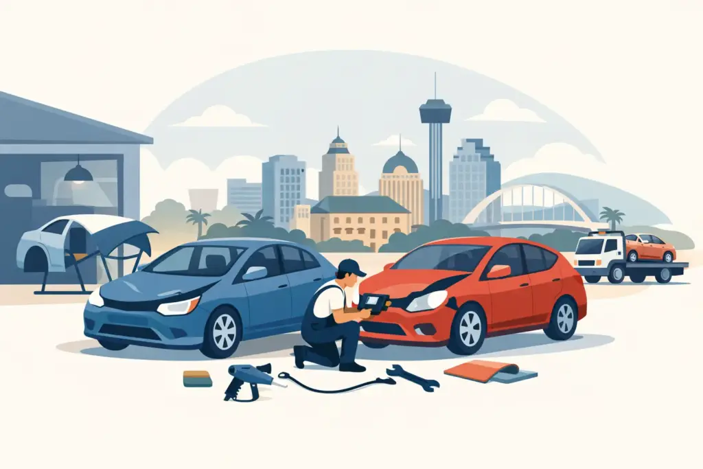 Collision Repair Process Guide for San Antonio Drivers