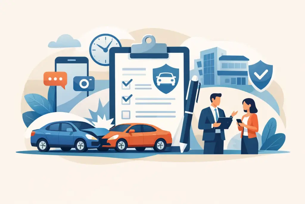 How to File a Collision Claim Without Delays