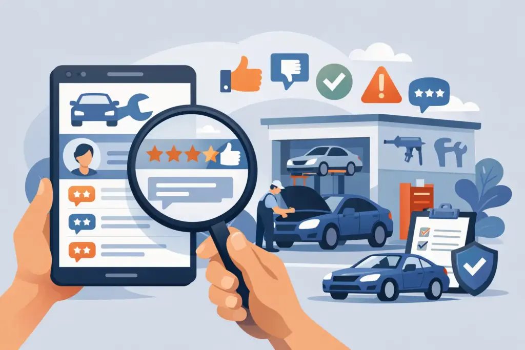 How to Read a Collision Repair Shop Review