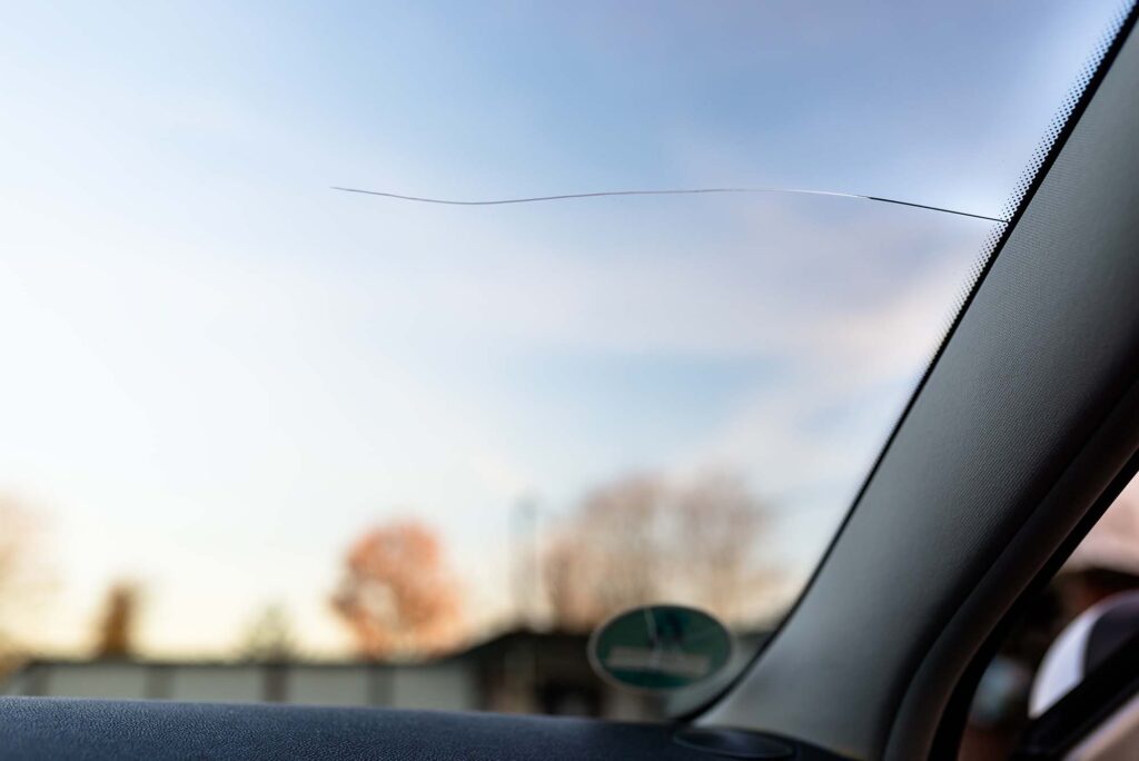 can a windshield crack be repaired