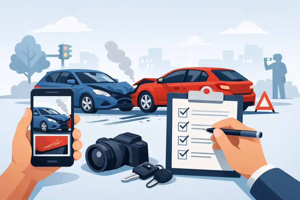 How to Document Accident Damage for Your Claim