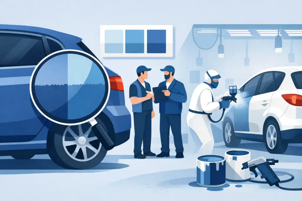 Paint Mismatch: Why It Happens and How We Fix It