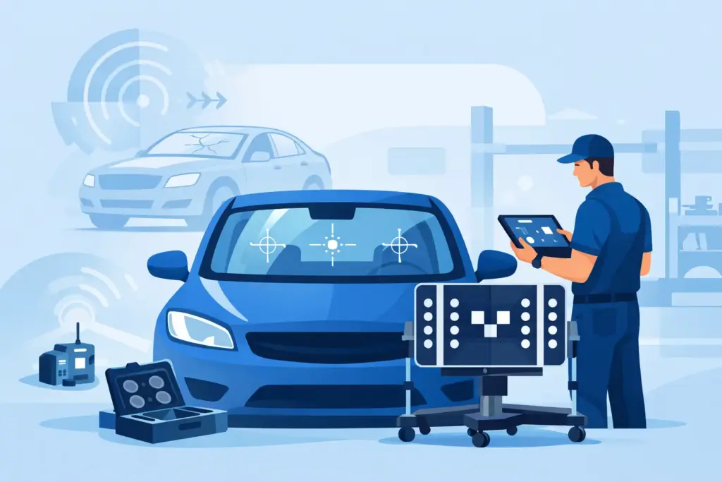 Windshield Calibration After Replacement or Repair