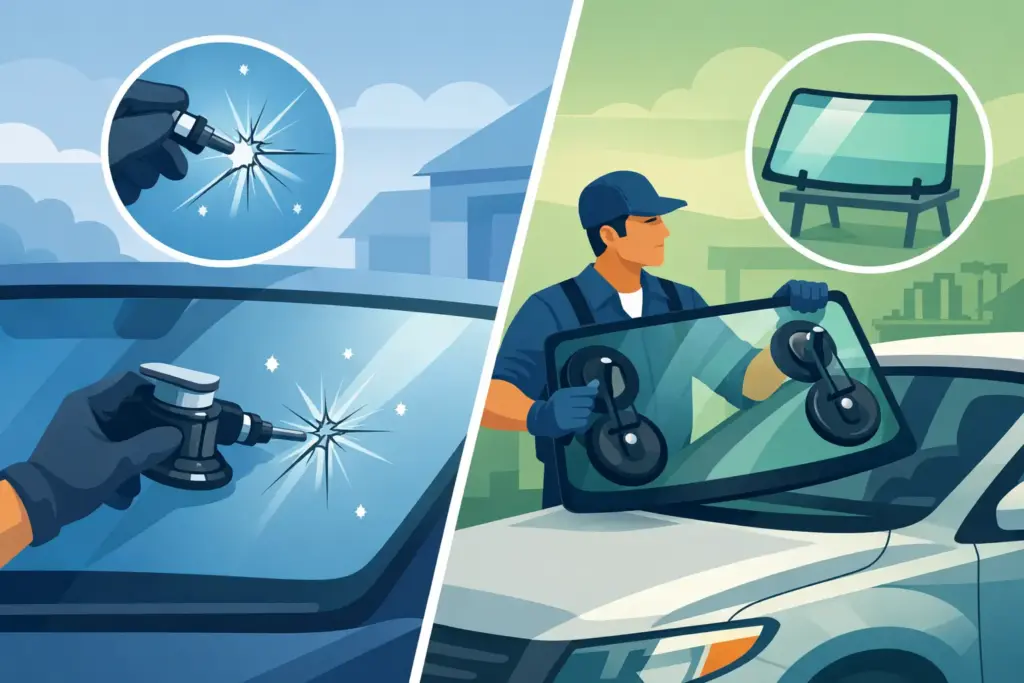 Windshield Repair vs Replacement: Which Is Right?