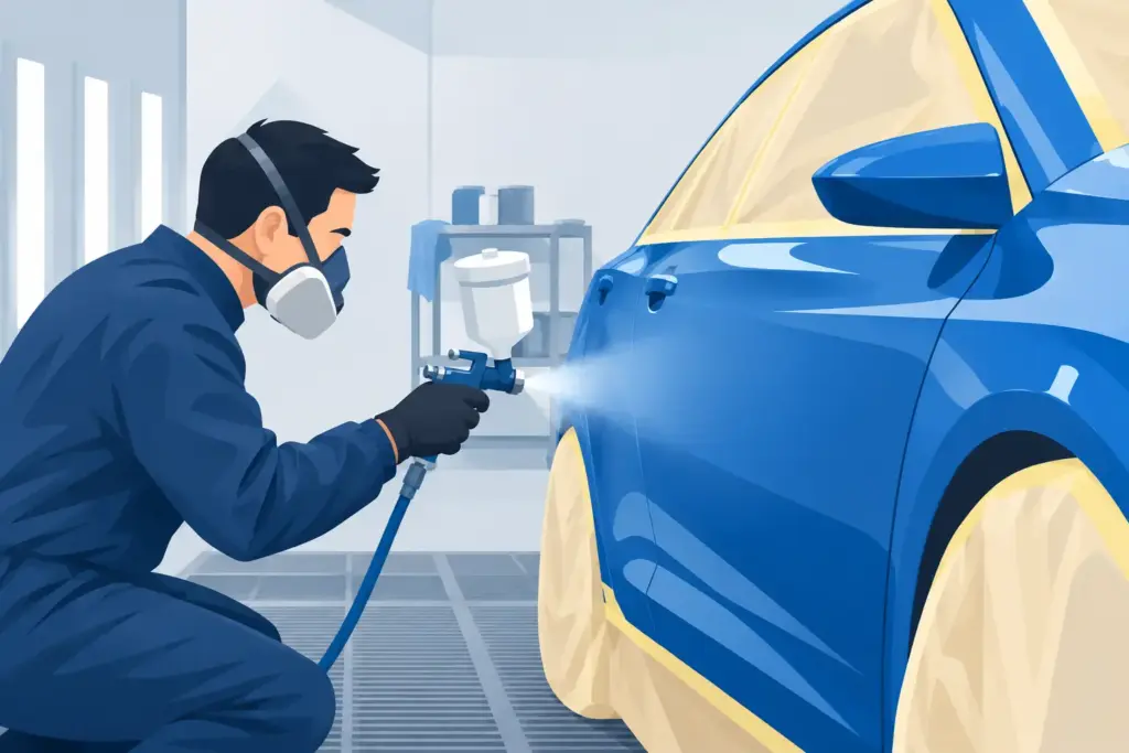 Auto Painting: What a Quality Finish Requires