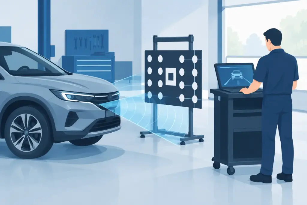 How to Test ADAS Sensors After a Collision