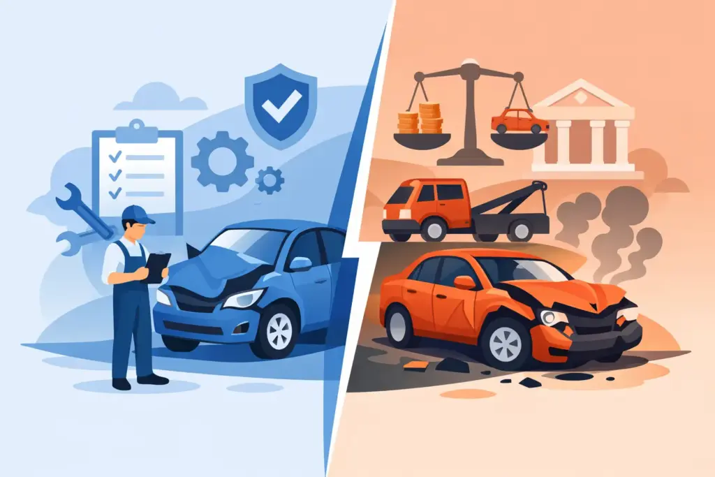 Repairable Versus Total Loss: What Decides?