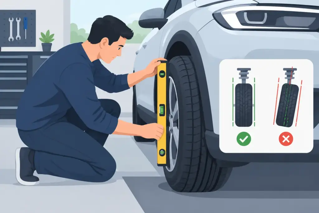 How to Check Tire Camber at Home and Know When to Stop