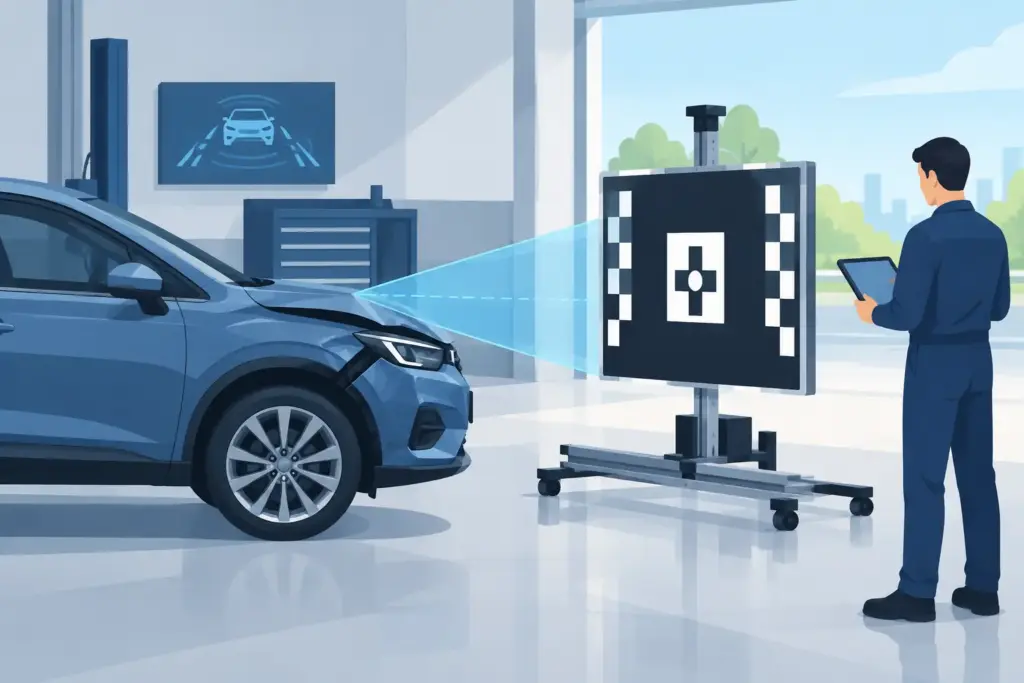 The ADAS Calibration Future After a Collision